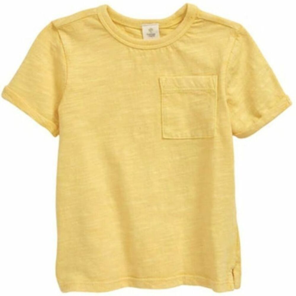 Tucker + Tate Baby Relaxed Pocket T-Shirt Yellow Size 12M